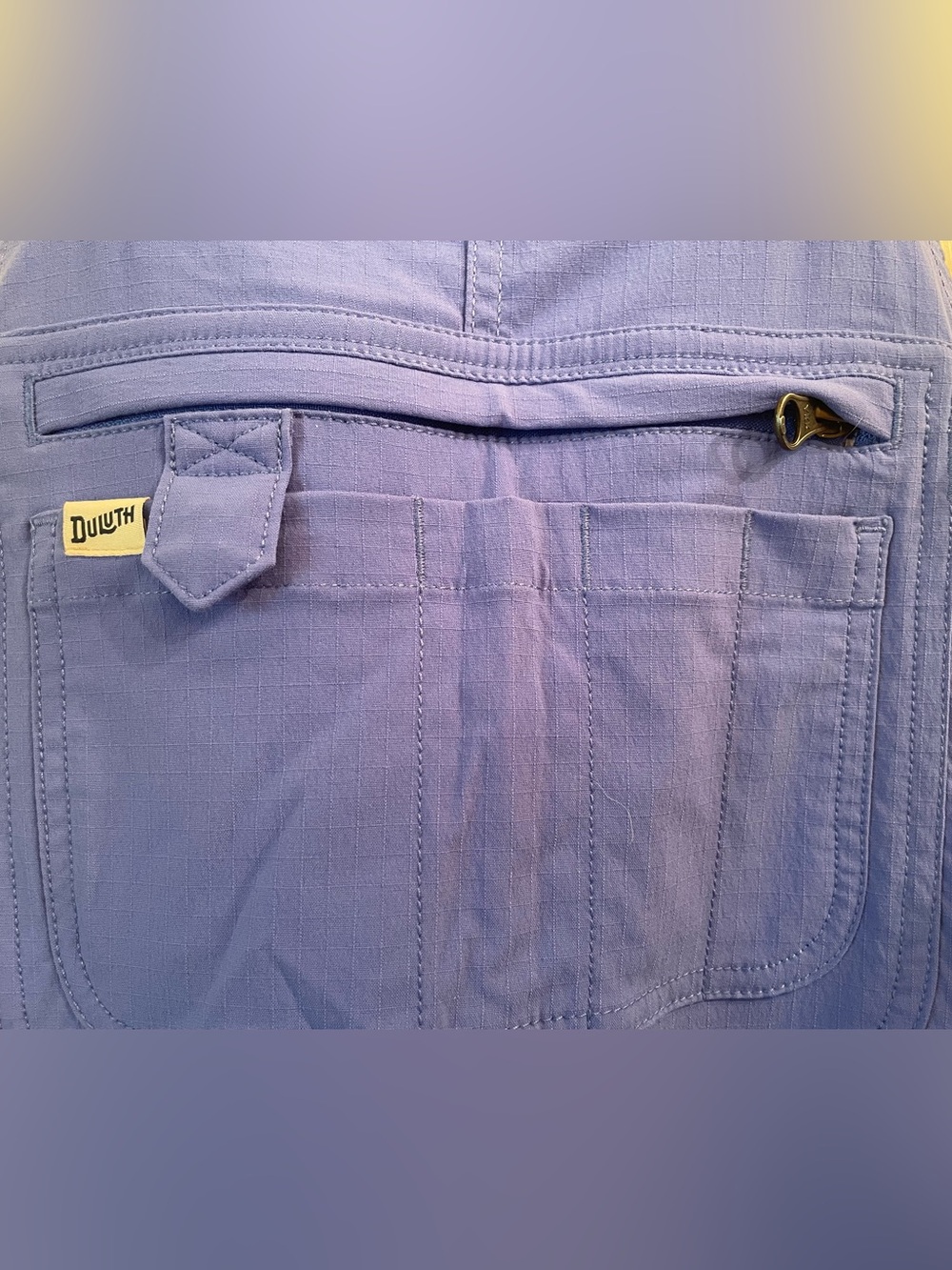 🌟NWT🌟 Duluth Heirloom blue overalls, size XXS x 29 - Picture 7 of 7